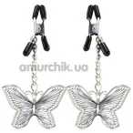 Затискачі для сосків Butterfly Nipple Clamps - Фото №1
