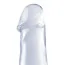 Фаллоимитатор Basix Rubber Works Dong with Suction Cup, 19 см прозрачный - Фото №2