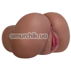 Искуственная вагина и анус Zero Tolerance Skyler Nicole, коричневая - Фото №1