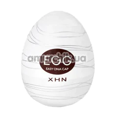 Мастурбатор XHN Egg Easy Ona Cap 0266E, білий - Фото №1