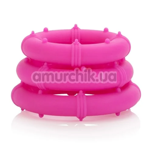 Набор из 4 предметов Posh Silicone Performance Kit, розовый