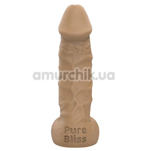 Свічка у вигляді пеніса Pure Bliss Small Choco Boom - шоколад, коричнева