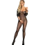 Комбінезон Star Night Strip Bodystocking, чорний - Фото №1