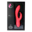 Вібратор з пульсацією Virgite Vibes Rabbit And Vibrator With Tapping V9, рожевий - Фото №11