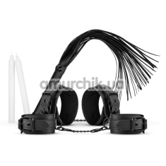 Бондажный набор Bedroom Fantasies Bondage Kit Set 5-Piece, черный - Фото №1