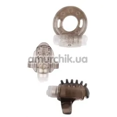 Набір з 3 іграшок GK Power Teasers Ring Kit, сірий - Фото №1