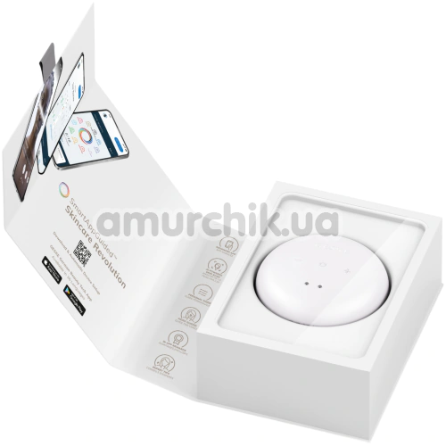 Ультразвуковий масажер для обличчя та тіла Geske Sonic Cool & Warm Face and Body Massager 9 in 1, кремовий