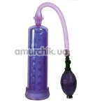 Вакуумная помпа Color Z Pump With Silicon Sleeve, фиолетовая - Фото №1