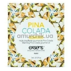 Массажное масло с согревающим эффектом Exsens Pina Colada Massage - Пина Колада, 3 мл - Фото №1