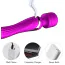 Універсальний вібромасажер Foxshow Silicone Dual Massager, фіолетовий - Фото №8
