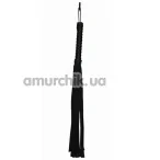 Плеть Sex & Mischief Black Faux Leather Flogger - Фото №1