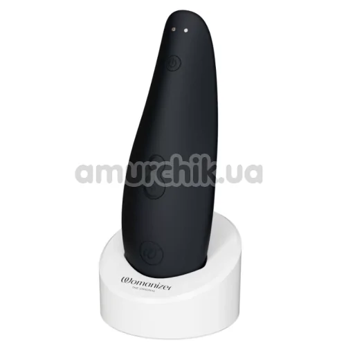 Симулятор орального секса для женщин Womanizer Classic 2, черный