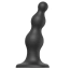 Фалоімітатор Strap-On-Me Dildo Plug Beads M, чорний - Фото №1