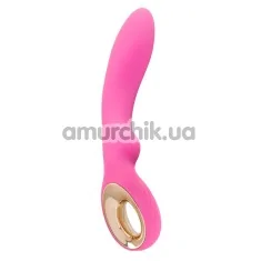 Вибратор для точки G Dual Vibrator Grand, розовый - Фото №1