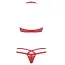 Комплект Obsessive 838-SET-3 красный: бюстгальтер + трусики-стринги - Фото №6