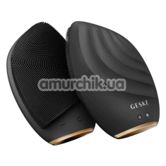 Ультразвуковая щетка для лица Geske Sonic Facial Brush 5 in 1, серая - Фото №1