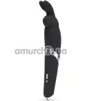 Кліторальний вібратор Happy Rabbit Wand Vibrator, чорний - Фото №1