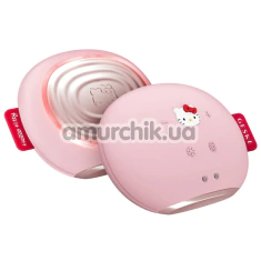 Ультразвуковой массажер-маска для лица Geske Sonic Warm & Cool Mask 8 in 1 - Hello Kitty, розовый - Фото №1
