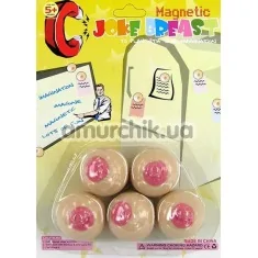 Магніти на холодильник у вигляді грудей Magnetic Joke Breast - Фото №1