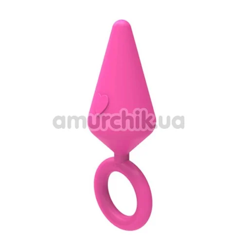 Анальная пробка MisSweet Candy Plug M, розовая