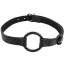Кляп Fierce Euphoria Black Metal O-Ring Gag, чорний - Фото №1