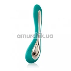 Вибратор Lelo Isla Turquoise Green (Лело Исла), бирюзовый - Фото №1