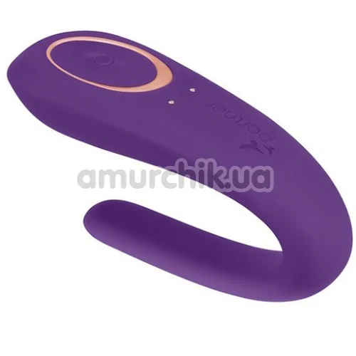 Вибратор Satisfyer Double Classic, фиолетовый