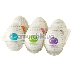 Набор из 6 мастурбаторов Tenga Egg  - Фото №1