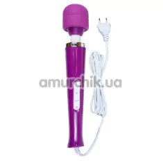 Универсальный вибромассажер Boss Series Magic Massager Wand, фиолетовый - Фото №1