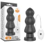 Анальна пробка з вібрацією Lovetoy Vibrating Anal Rigger, чорна - Фото №6