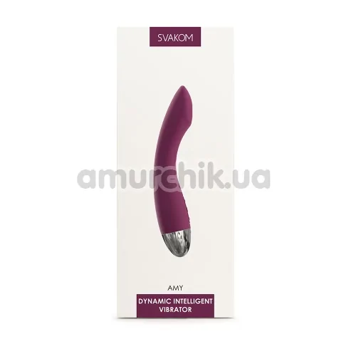 Вибратор для точки G Svakom Amy, фиолетовый