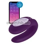 Вибратор Satisfyer Double Joy Partner Vibrator, фиолетовый - Фото №1