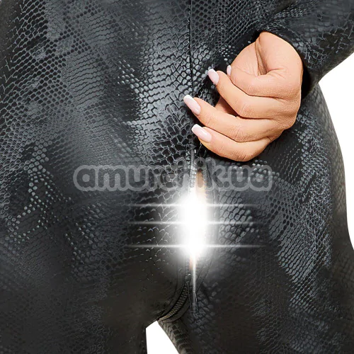 Комбинезон Cottelli Party Jumpsuit Snake, черный