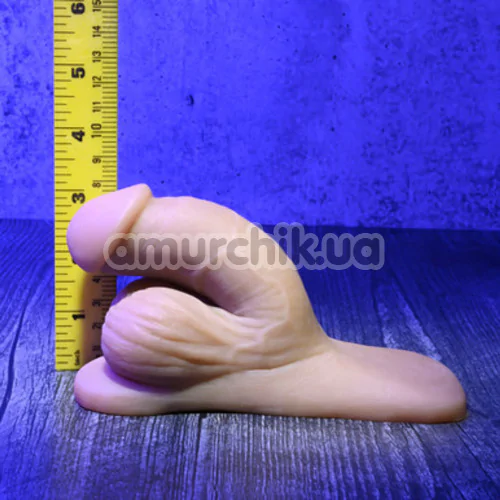 Фалоімітатор для FTM Gender X Packer 4 Inch, світло-коричневий