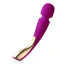 Універсальний масажер Lelo Smart Wand 2 Large Deep Rose (Лело Смарт Ванд 2), великий рожевий - Фото №1