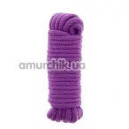 Веревка BondX Bondage Love Rope 5 м, фиолетовая - Фото №1