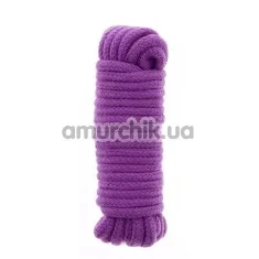 Веревка BondX Bondage Love Rope 5 м, фиолетовая - Фото №1