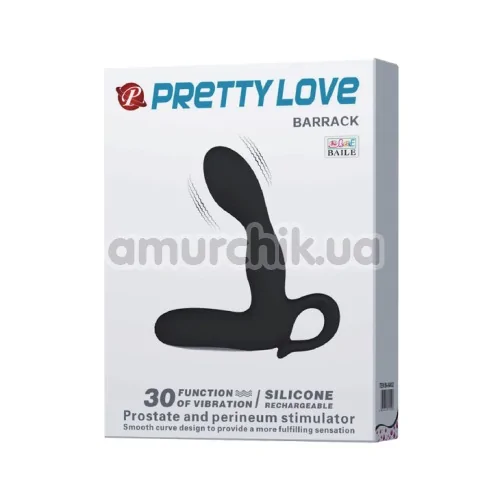 Вибростимулятор простаты для мужчин Pretty Love Barrack, розовый
