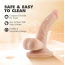 Фаллоимитатор Dr. Skin Mini Cock 4, телесный - Фото №16