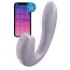 Вібратор з вакуумним стимулятором Satisfyer Sunray, фіолетовий - Фото №1