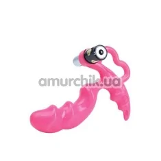 Вибратор Fancy Silicone Pink Pleasure, розовый - Фото №1