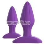 Набор анальных пробок Fantasy For Her Her Designer Love Plug Set, фиолетовый - Фото №1