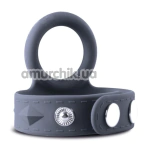 Эрекционное кольцо для члена Boners Cock & Ball Strap S/M, синее - Фото №1