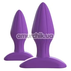 Набір анальних пробок Fantasy For Her Her Designer Love Plug Set, фіолетовий - Фото №1