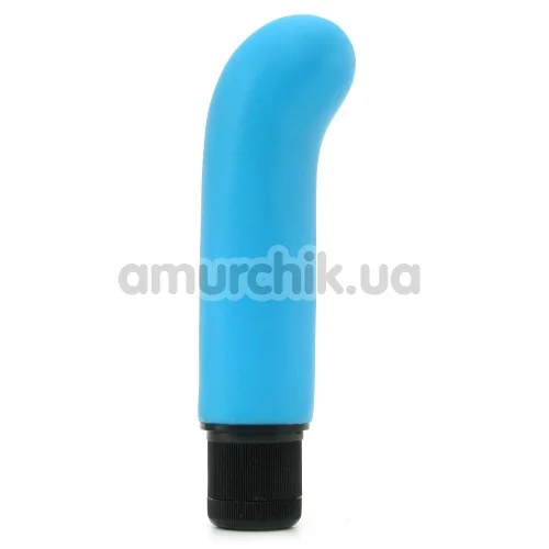Вібратор для точки G Neon Jr. G-Spot Softees, блакитний