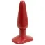 Анальна пробка Classic Butt Plug Smooth Medium, червона - Фото №2