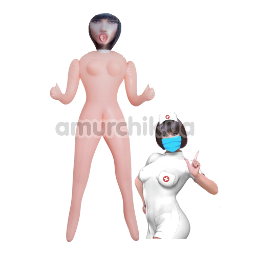 Секс-лялька Crushious Nicole Tu Picara Enfermera With Stroker - Фото №1