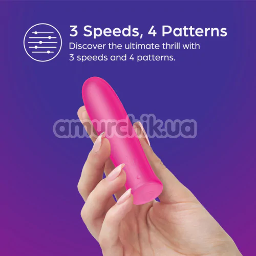 Кліторальний вібратор So Divine Vibrating Wonder Bullet, рожевий