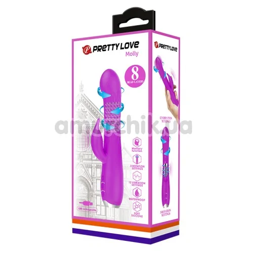 Вибратор Pretty Love Molly, фиолетовый