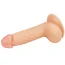 Фалоімітатор з мошонкою Lovetoy The Ultra Soft Dude 7, тілесний - Фото №2
